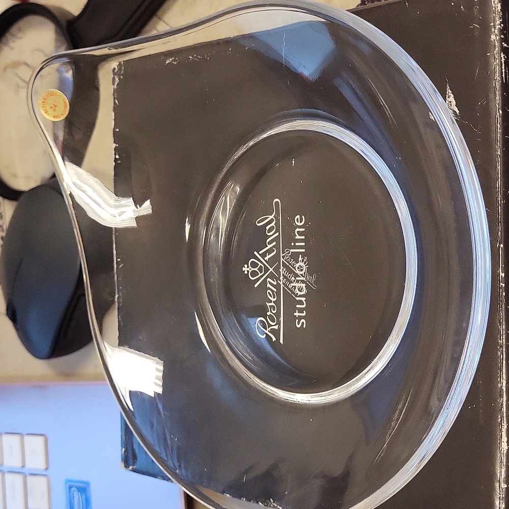 Rosenthal Studio line Bleikristall 24%   free spirit klar dish